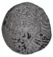 1485-1490. Denár Ag "I. Mátyás" (0,58g) T:VF Hungary 1485-1490. Denar Ag "Matthias I&...