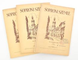 1961 A Soproni Szemle című folyóirat XV. évfolyamának 1-2-3. száma