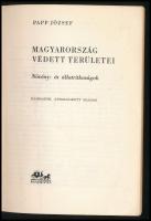 5 db könyv - Papp József: Magyarország védett területei; Barangolások a soproni erdőkben; A vácrátót...