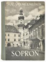 Csatkai Endre: Sopron. Magyar Műemlékek. Bp., 1956, Képzőművészeti Alap Kiadóvállalata. II. kiadás. Kiadói kissé kopott félvászon kötésben, jó állapotban.