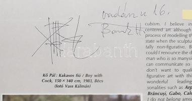 1989 A Művészet 4 db száma 19 db aláírással (Kő Pál, Keserű Ilona, Somogyi Győző, Bukta Imre, Vilhel...