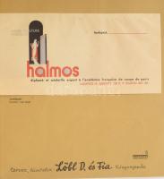 1935 Reklámélet c. folyóirat 8 évf. 8. száma, 1935. augusztus, benne Irsai István által tervezett le...