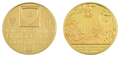 DN "Árpád vezér - Feszty körkép Ópusztaszer / Verecke útján" bronz emlékérem. Szign.: LS? ...