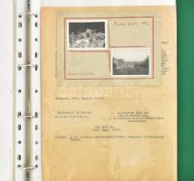 cca 1933-2009 Cserkész témájú fotók és dokumentumok gyűjteménye, mappában rendszerezve