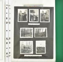 cca 1933-2009 Cserkész témájú fotók és dokumentumok gyűjteménye, mappában rendszerezve