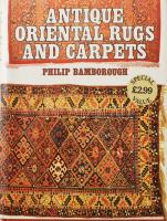 Philip Bamborough: Antique Oriental Rugs and Carpets (Antik keleti szőnyegek). London, 1983, Blandford Press, kiadói egészvászon kötés, papír védőborítóval, angol nyelven. Szakmai kiadvány, mely tételesen bemutatja a keleti szőnyegek fajtáit, kifejtve azok jellemzőit, segítve felismerésüket. Színes képekkel gazdagon illusztrált.