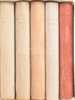 Gróf Vay Sándor Munkái. I-X. kötet. [Teljes]. Gergely Imre, Hegedűs László, Heyer Artur, Neogrády An...