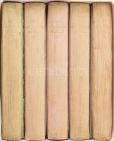 Gróf Vay Sándor Munkái. I-X. kötet. [Teljes]. Gergely Imre, Hegedűs László, Heyer Artur, Neogrády An...