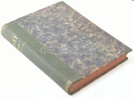 1932 Az Élet szépirodalmi képes folyóirat XXIII. évfolyama, bekötve. Szerk. Alszeghy Zsolt, korabeli...