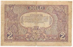 Románia 1938. 2L T:VG szakadás, kis anyaghiány
Romania 1938. 2 Lei C:VG tear, small material error
...