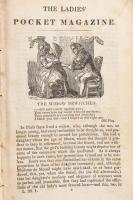 1830 The Ladies' Pocket Magazine. London,1830, Joseph Robins, VIII+244 p.+1 (fekete-fehér acélm...