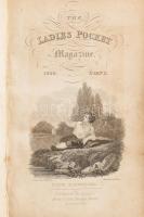 1830 The Ladies' Pocket Magazine. London,1830, Joseph Robins, VIII+244 p.+1 (fekete-fehér acélm...