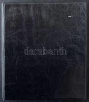 208 férőhelyes (osztott lapos) levélberakó fekete gyűrűs borítóban