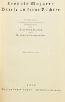 Leopold Mozarts Briefe an seine Tochter. Im Auftrag der Mozartgemeinde in Salzburg hrsg. Otto Erich Deutsch und Bernhard Paumgartner. Salzburg - Leipzig, 1936, Verlag Anton Pustet. Német nyelven. Kiadói egészvászon-kötésben.   A salzburgi Mozartgemeinde (Internationale Stiftung Mozarteum (ISM)) igazgatója, Prof. Josef Huttary (1871-1967) és titkára Alfed Heidl által a Wiener-Mozargemeinde elnöknőjének, a pozsonyi születésű szoprán énekesnőnek, Johanna Hartenau - Battenberg grófnőnek (1865-1951, Johanna Loisinger) részére szóló ajándékozási sorokkal, autográf aláírásokkal.   Johanna Loisinger férje I. Sándor bolgár fejedelem (1857-1893), született Alexander von Battenberg herceg, aki 1879-1886 között Bulgária fejedelme volt.