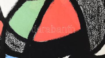 1982 Miro Espana 82 Coppa del mundo de futbol. Az 1982-ben rendezett futball világbajnokság plakátja...