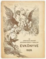 Az Országos Magyar Képzőművészeti Társulat évkönyve az 1928. évre. A rendes tagok 1928. évi tagilletménye. Bp., 1928, Országos Magyar Képzőművészeti Társulat, VII+(1)+208 p. Gazdag fekete-fehér képanyaggal illusztrálva. Kiadói papírkötés, sérült borítóval és gerinccel, a lapok egy részén kisebb lapszéli ázásnyommal