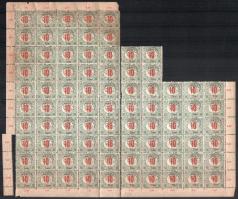 Nagyvárad 1919 Portó 10f 84-es ívdarab II/C típus. Bodor vizsgálójellel