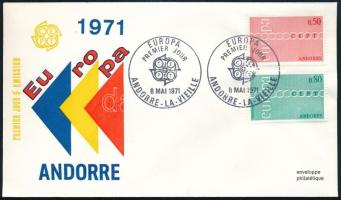 Andorra francia posta 1971