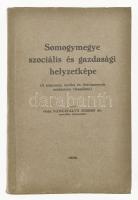 vitéz Nádujfalvy József: Somogymegye szociális és gazdasági helyzetképe. Kaposvár, 1939. Kultura könyvnyomda. Kiadói papírkötésben 223p.