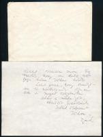 1982 Fodor András (1929-1997) Kossuth-díjas költő, esszéíró, újságíró levele dr. Szirmay Endrének (1...