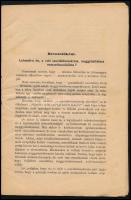 Árkossy Károly: Miért lettem nemzetiszocialista? Bp., 1938, Held János, 47 p. Kiadói papírkötés, fol...