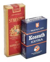 Kossuth és St. Moritz 2 doboz bontatlan cigaretta