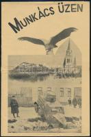 1939 Munkács üzen. Cseh és ukrán támadás város ellen 6 oldalas nyomtatvány, képes borítóval