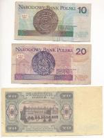 Lengyelország 1948. 20Zl (tűlyuk) + 1994. 10Zl + 20Zl T:F
Poland 1948. 20 Złotych (pin hole) + 1994...