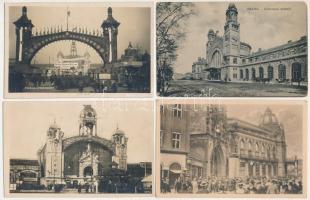 21 db RÉGI használatlan cseh képeslap, sok Prága / 21 pre-1945 unused Czech postcards, many Praha