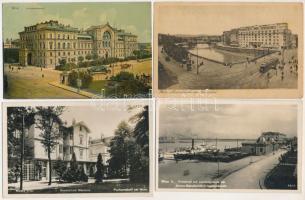 60 db RÉGI főleg osztrák város képeslap vegye sminőségben, sok Bécs / 60 pre-1945 mostly Austrian town-view postcards in mixed quality, many Wien (Vienna)