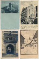 60 db RÉGI főleg osztrák város képeslap vegye sminőségben, sok Bécs / 60 pre-1945 mostly Austrian to...