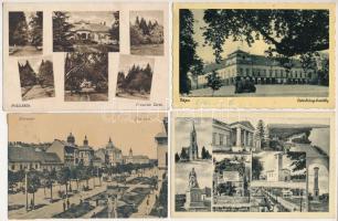 37 db RÉGI történelmi magyar város képeslap vegyes minőségben / 37 pre-1945 historical Hungarian town-view postcards in mixed quality