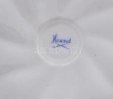 Herendi csipkebogyó mintás nagy méretű porcelán bonbonniere. Plasztikus virág díszítéssel Kézzel fes...