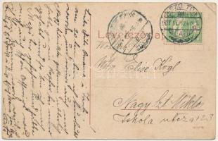 1907 Mezőtúr, Izraelita templom, zsinagóga. W.L. 1388. (EK)