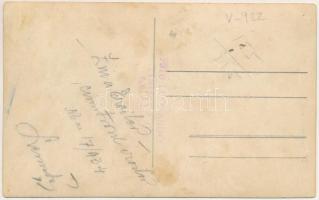 1934 Temesvár, Timisoara; körmenet, cserkészlányok csoportja / procession, group of scout girls. Fot...