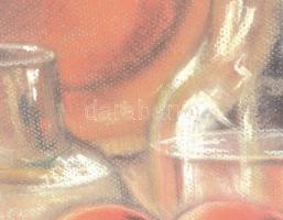 2 db képkeret nyomatokkal. üvegezett fa. Képméret 34x49 cm