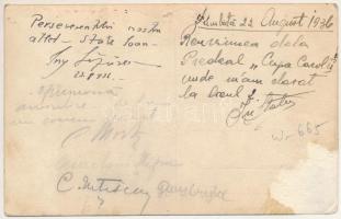 1936 Predeál, Predeal; futóverseny, futók / running race, runners. photo (b)