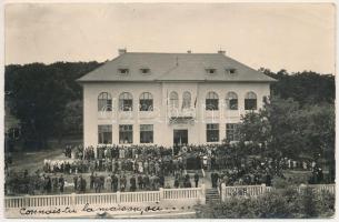 1939 Szászrégen, Reghin; Gimnaziul Petru Maior / gimnázium / grammar school. photo (EB)