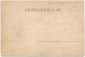 1904 Verespatak, Rosia Montana; Püspök érkezés előtt / before the bishop's arrival. photo (fa)