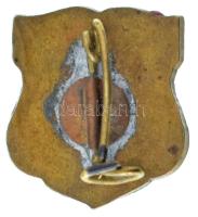 ~1950-1960. "Magyar Állami Károlyi Sándor Ref. Középiskola Pestszentlőrinc" zománcozott br...