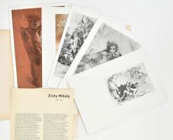 Zichy Mihály művészetét bemutató 2 kiadvány: Berkovits Ilona: Zichy Mihály. Bp., 1977., Corvina,(Off...