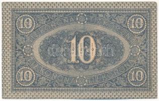 1919. augusztus 9. 10K "F 2023 639643" T:VF / Hungary 1919. August 9th 10 Korona "F 2...