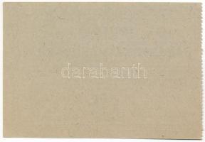 ~1942. "Darányi Kálmán Diákház" téglajegy 1P értékben, "DDN 000566" sorszámmal T...