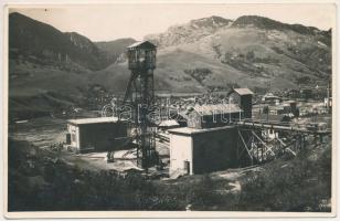 1935 Petrozsény, Petroseni, Petrosani; Vedere din Taia / bányatelep / mine (EK)