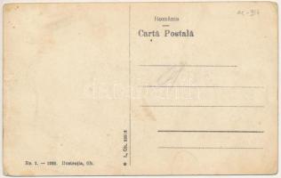 Székelyföldvár, Feldioara-Razboieni, Razboieni-Cetate; Pályaudvar, vasútállomás / Gara / railway sta...