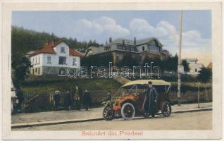 1917 Predeál, Predeal; Hotel Predeal szálloda, automobil / hotel, automobile