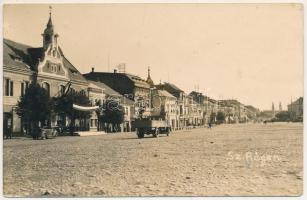 Szászrégen, Reghin; bevonulás idejéből / entry of the Hungarian troops. photo (Rb)