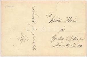 Szászrégen, Reghin; bevonulás idejéből / entry of the Hungarian troops. photo (Rb)