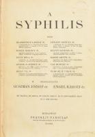 Guszman József - Engel Károly szerk.: A Syphilis. Bp., 1928, Frankin, átkötött kissé sérült egészvászon kötés, restaurált címlappal, kissé sérült gerinccel, könyvtesttel.