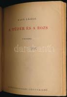 Nagy László: A A tüzér és a rozs. Bp., 1950, Szépirodalmi. Első kiadás. Kiadói papírkötés, javított ...